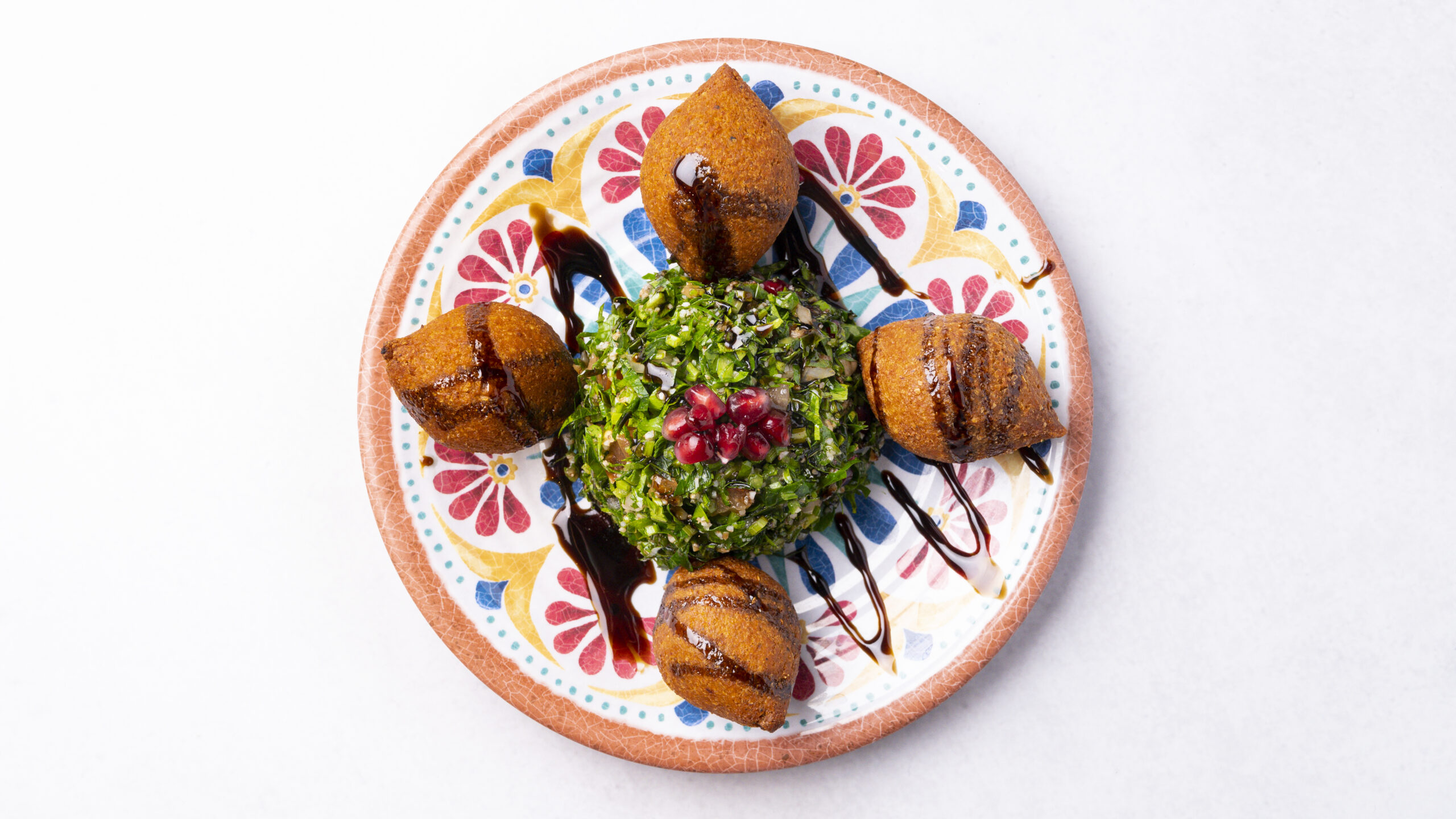 kibbeh auf tabuleh