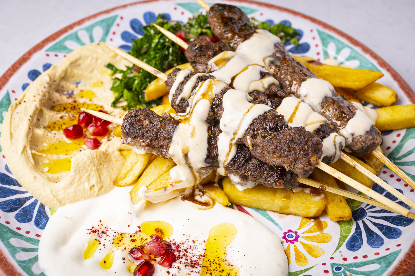 kufta teller close up
